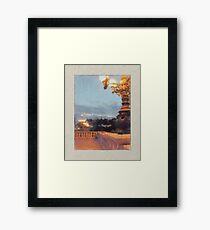 the bridge lights Framed Print