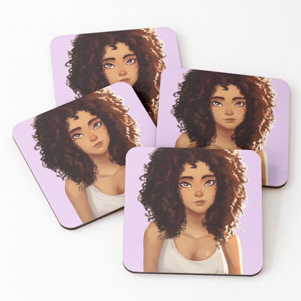 Item preview,  Wild Like My Curls, Messy Hair Don't Care designed and sold by SacredsDesigns.