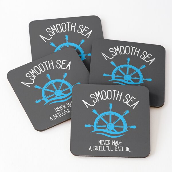 Item preview, A Smooth Sea Never Made A Skillful Sailor designed and sold by SECRET STORE.