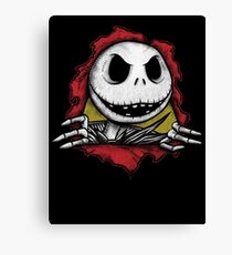 Sk8llington (collab with biticol) Canvas Print
