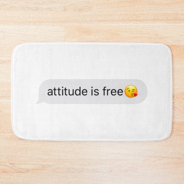 Item preview, attitude is free designed and sold by tali-smith.