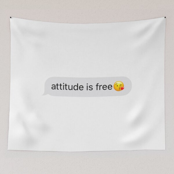 Item preview, attitude is free designed and sold by tali-smith.