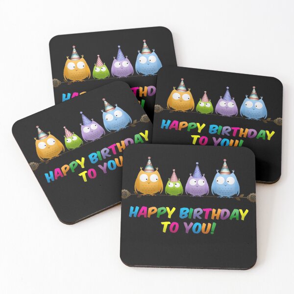 Artikelvorschau, Alles Gute zum Geburtstag Eule Design entworfen und verkauft von Paula Helit.