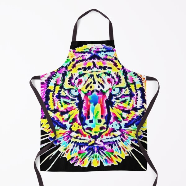 Item preview, Abstract Tiger Portrait (Light) designed and sold by MundaneVestment.
