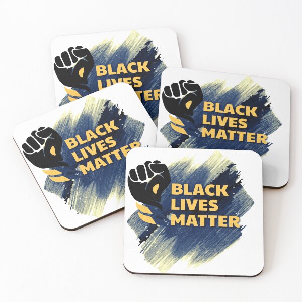 Item preview, Black live matter - Black matter art - black live matter flag designed and sold by Laurent Donineaux.