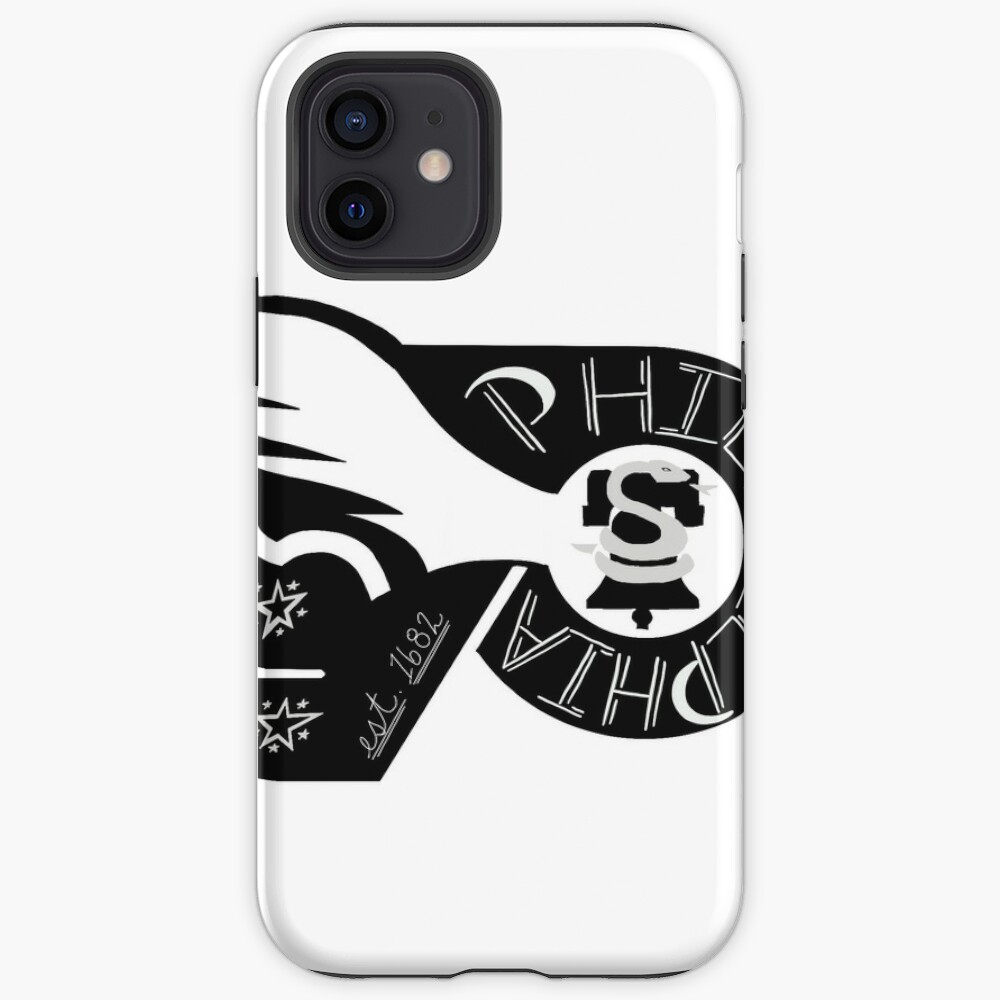 Philadelphia Eagles Helmet Hard-shell Logo Phone Case - iPhone