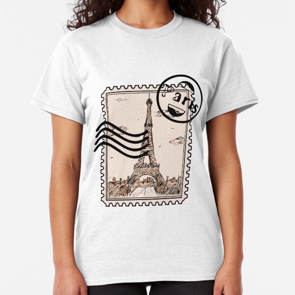 Paris Stamp Classic T-Shirt