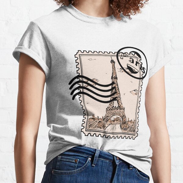 Paris Stamp Classic T-Shirt