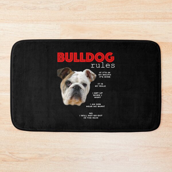 Item preview, Funny rules for the owner of a Bulldog designed and sold by HenningMadsen.