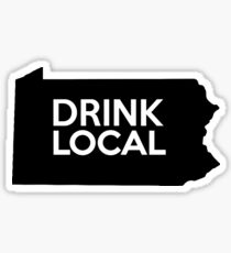 Pennsylvania Drink Local PA Sticker