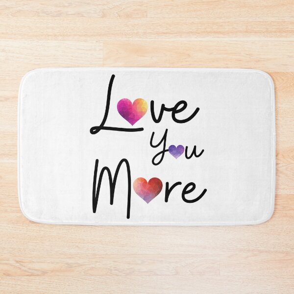 Item preview, Love You More, Valentines Day Gift #LoveYou #Valentines designed and sold by AmazingEcraft.