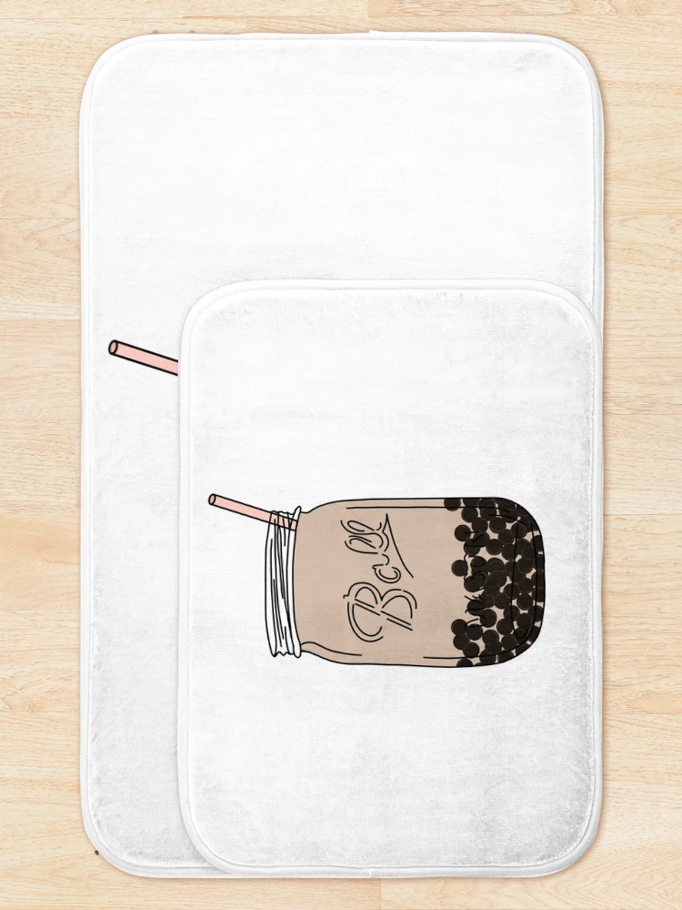 Thumbnail 5 of 6, Bath Mat, Boaba tea designed and sold by RMSdesigns.