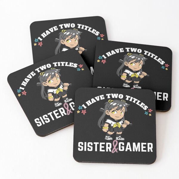 Item preview, I Have Two Titles Sister And Gamer designed and sold by Xrizen  Designs.