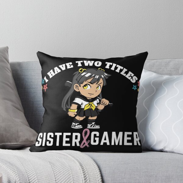 Item preview, I Have Two Titles Sister And Gamer designed and sold by Xrizen  Designs.