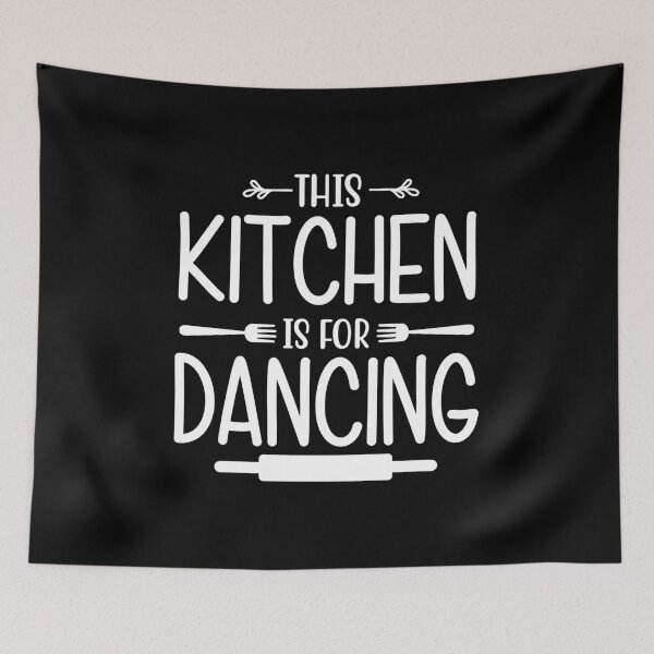 Item preview, this kitchen is for dancing: gift for people who love baking and admir cooking  designed and sold by charaf19.