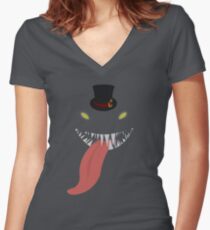 The River King Women's Fitted V-Neck T-Shirt