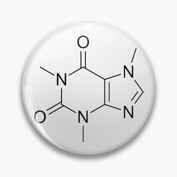 Item preview, Caffeine molecule designed and sold by hmbrttvr.
