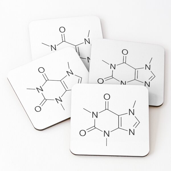 Item preview, Caffeine molecule designed and sold by hmbrttvr.