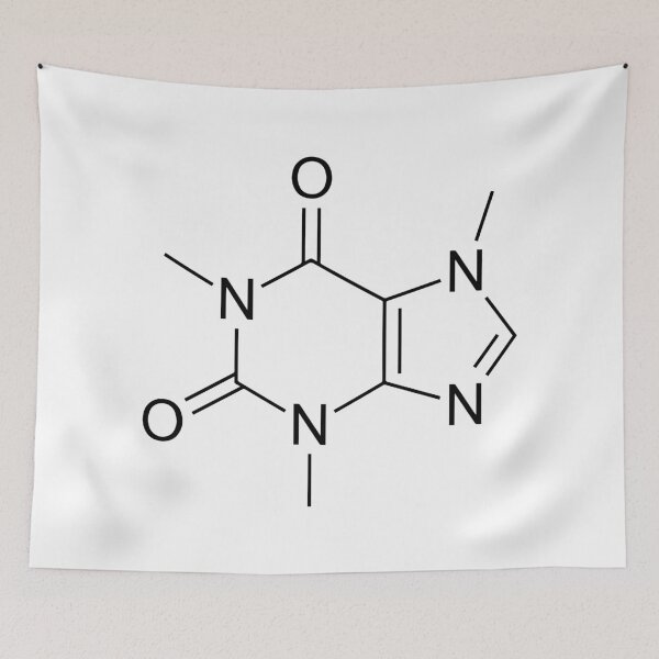 Item preview, Caffeine molecule designed and sold by hmbrttvr.