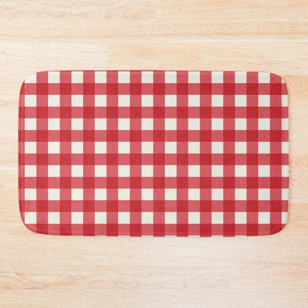 Item preview, Classic Gingham Red designed and sold by rasters-vectors.