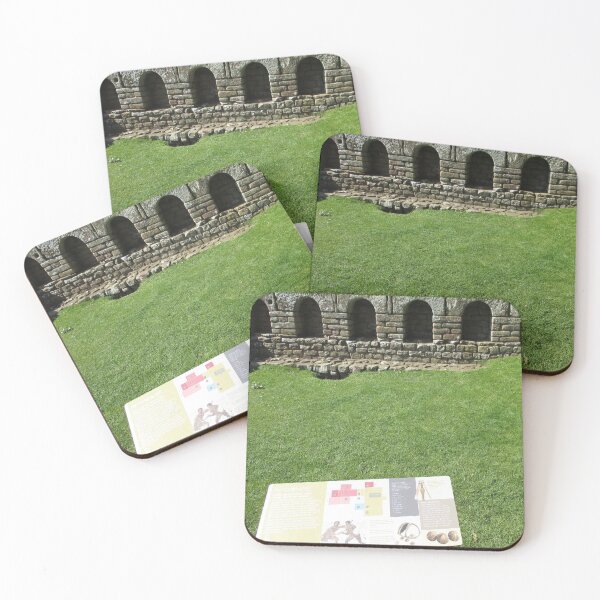 M.I. #112 |☼| The Changing Hall - Shot 1 (Hadrian's Wall) Coasters (Set of 4)