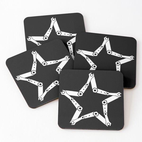 Item preview, robotic arm  - automation star self repair symbol designed and sold by close-up.biz.