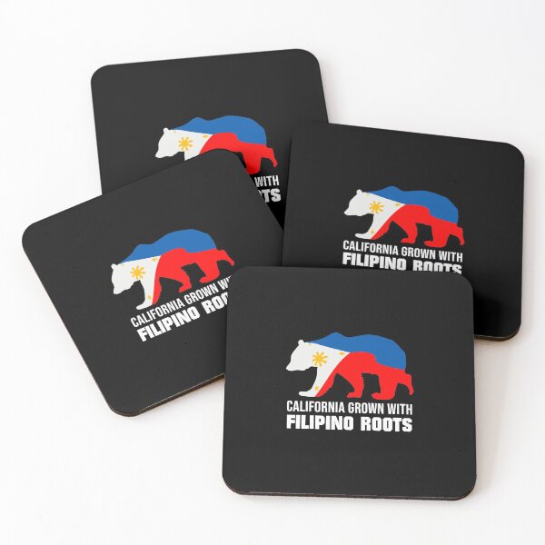 Item preview, California Grown with Filipino Roots Filipino Flag designed and sold by FilipinoMerch.