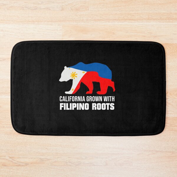Item preview, California Grown with Filipino Roots Filipino Flag designed and sold by FilipinoMerch.
