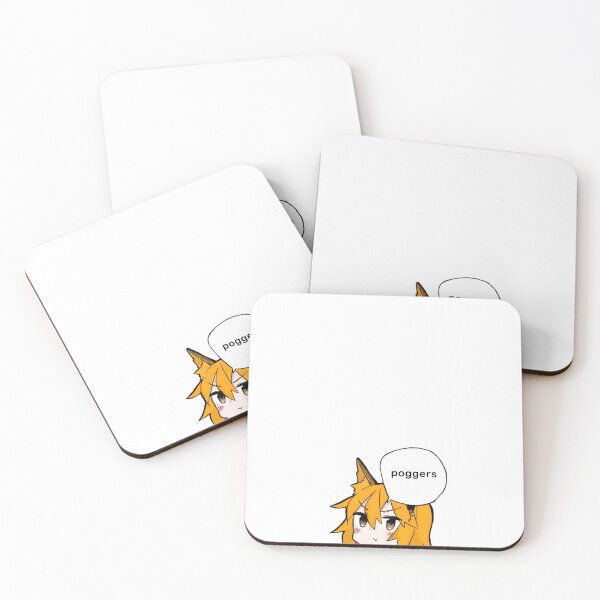 Artikelvorschau, Der hilfreiche Fuchs Senko San Poggers Sticker entworfen und verkauft von uisch.