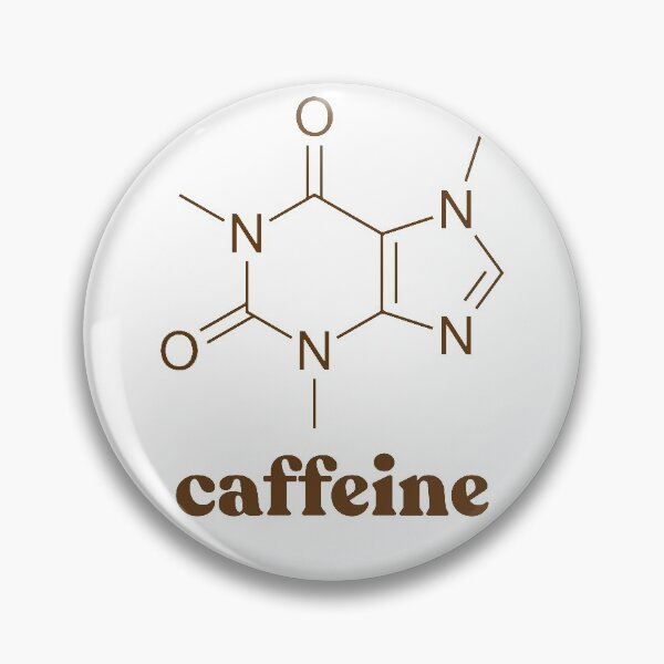 Item preview, Caffeine molecule with name designed and sold by hmbrttvr.