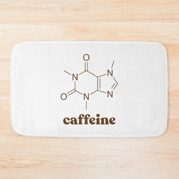 Item preview, Caffeine molecule with name designed and sold by hmbrttvr.