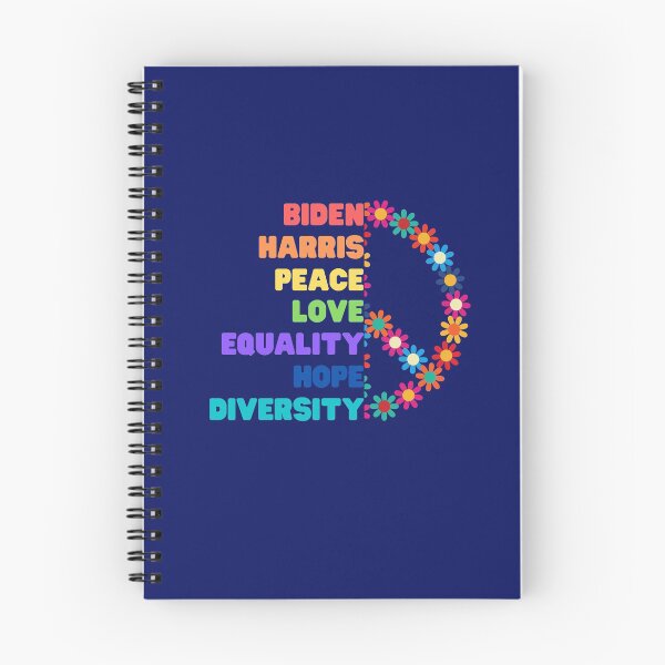 Item preview, Biden Harris Peace Love Equality Hope Diversity designed and sold by Hey-Nice-Shirt.