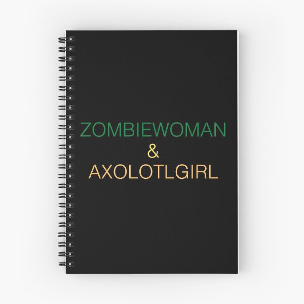 Item preview, ZOMBIEWOMAN AND AXOLOTLGIRL designed and sold by micraelle.