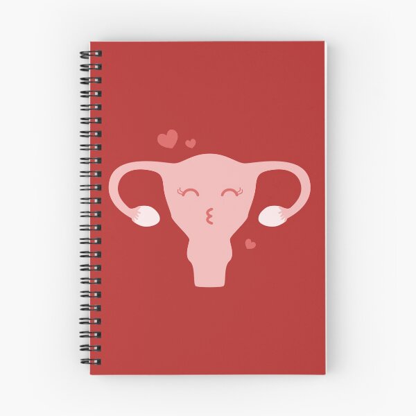 Item preview, Flirty Female Reproductive System Smiley designed and sold by SimplyAdrienne.