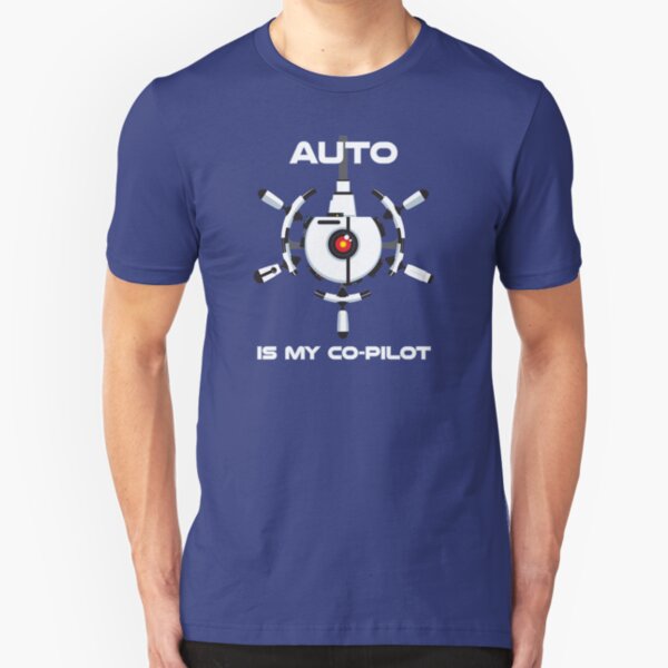 Auto is My Co-Pilot Slim Fit T-Shirt