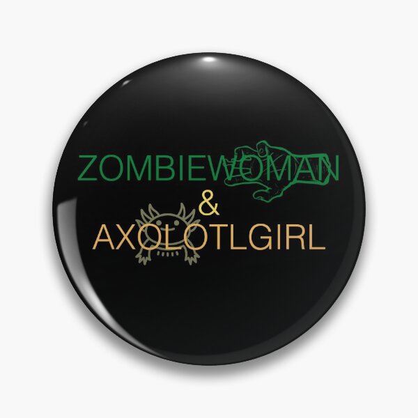 Item preview, ZOMBIEWOMAN AND AXOLOTLGIRL designed and sold by micraelle.