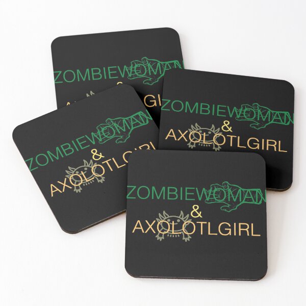 Item preview, ZOMBIEWOMAN AND AXOLOTLGIRL designed and sold by micraelle.