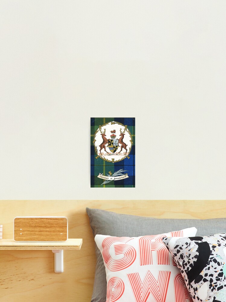 Clan Campbell of Breadalbane Scottish Clan Surname crest Poster for Sale  by BagTown Clans