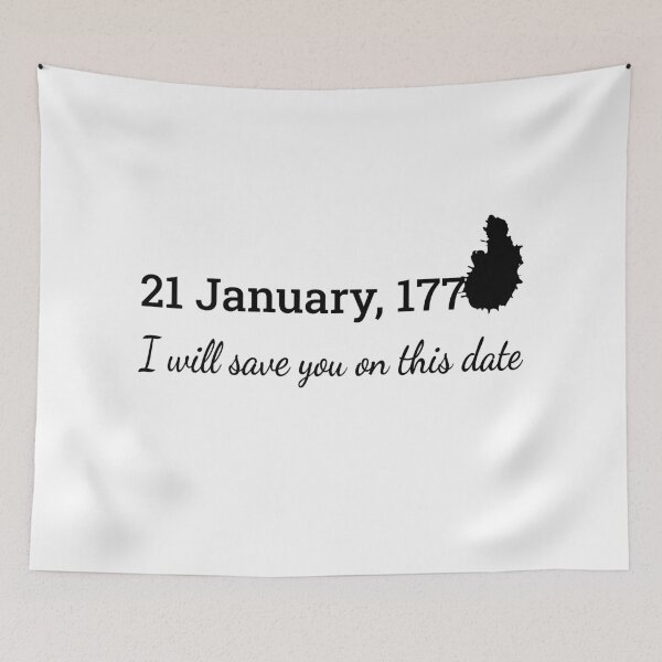 Item preview, 21 January, 177? - I Will Save Your On This Date designed and sold by FilipeFerreira.