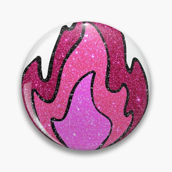Item preview, Pink Flame designed and sold by stickersbycat.