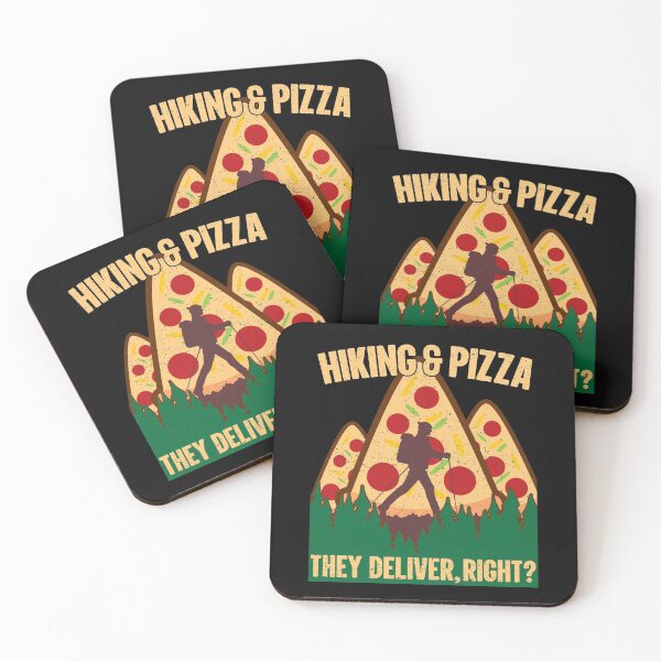 Item preview, Hiking And Pizza | They Deliver Right? Craving designed and sold by GravitiTees.