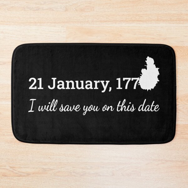 Item preview, 21 January, 177? - I Will Save Your On This Date (White) designed and sold by FilipeFerreira.