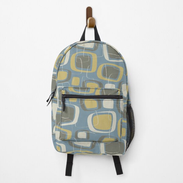 Item preview, Geometric Retro Blue designed and sold by rasters-vectors.
