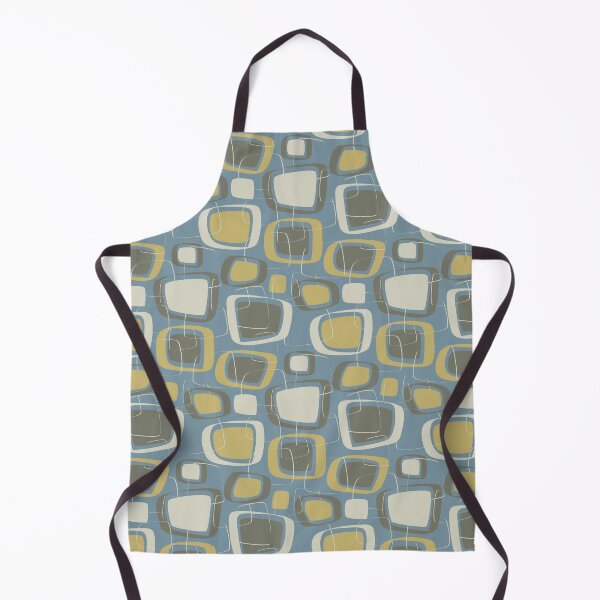 Item preview, Geometric Retro Blue designed and sold by rasters-vectors.