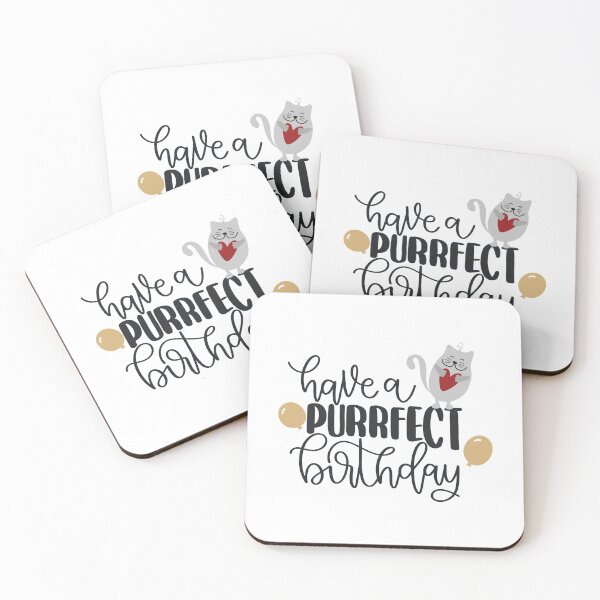 Item preview, Have A Purrfect Birthday designed and sold by Phorase.