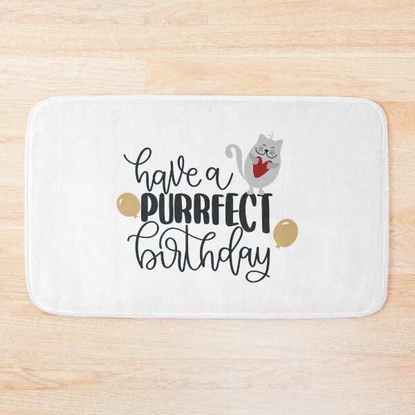 Item preview, Have A Purrfect Birthday designed and sold by Phorase.