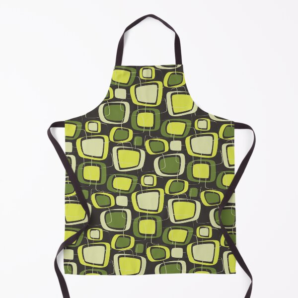 Item preview, Geometric Retro Green designed and sold by rasters-vectors.