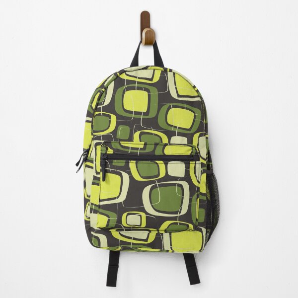 Item preview, Geometric Retro Green designed and sold by rasters-vectors.