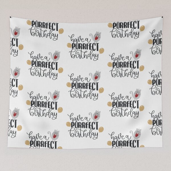 Item preview, Have A Purrfect Birthday designed and sold by Phorase.