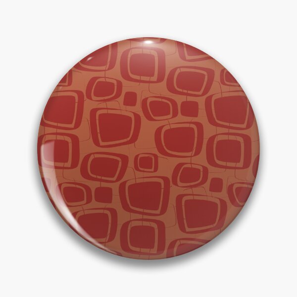 Item preview, Geometric Retro Red designed and sold by rasters-vectors.
